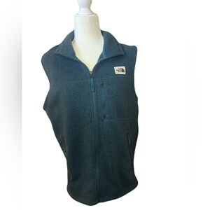 The North Face Blue Fleece Vest Outdoor Essential